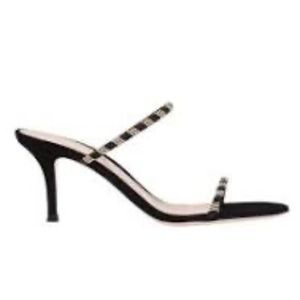 GIANVITO ROSSI Melina 70 studded suede sandals